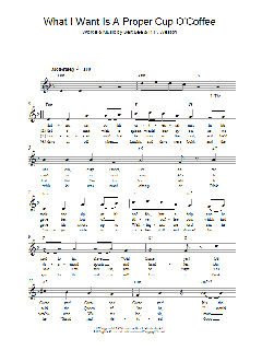 What I Want Is A Proper Cup O'Coffee von Bert Lee (Download) 