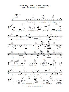 What My Heart Wants To Say (Download) 