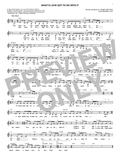 What's Love Got To Do With It von Tina Turner (Download) 