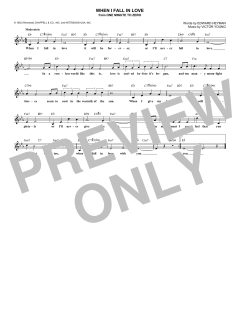 When I Fall In Love von The Carpenters (Download) 