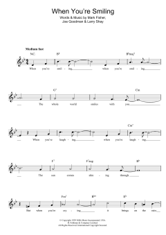 When You're Smiling von Mark Fisher (Download) 