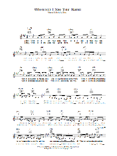 Whenever I Say Your Name (Download) 