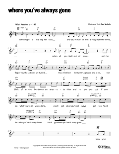 Where You've Always Gone (Download) 