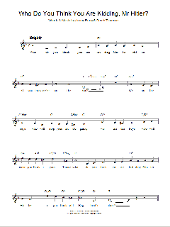 Who Do You Think You Are Kidding, Mr. Hitler? von Bud Flanagan (Download) 