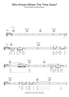 Who Knows Where The Time Goes? (Download) 