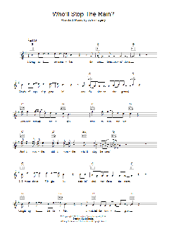 Who'll Stop The Rain von Creedence Clearwater Revival (Download) 