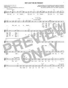 Why Can't We Be Friends (Download) 