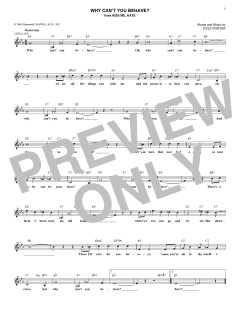 Why Can't You Behave? (Download) 