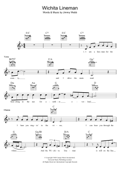 Wichita Lineman von Glen Campbell (Download) 