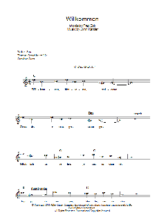 Willkommen von Fred Ebb (Download) 