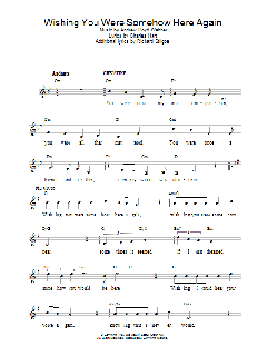 Wishing You Were Somehow Here Again von Andrew Lloyd Webber (Download) 