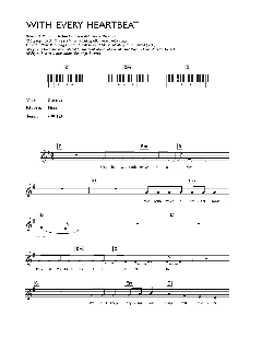 With Every Heartbeat von Robin Carlsson (Download) 