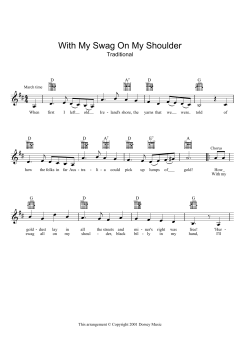 With My Swag On My Shoulder von Traditional (Download) 