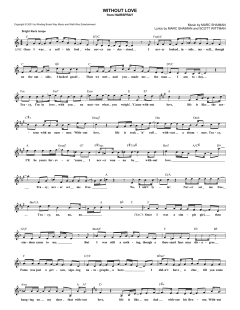 Without Love von Marc Shaiman (Download) 