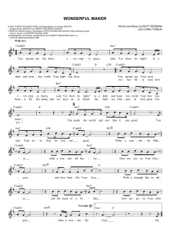 Wonderful Maker von Chris Tomlin (Download) 