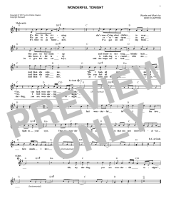 Wonderful Tonight von David Kersh (Download) 