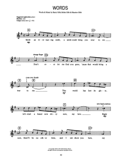 Words von Bee Gees (Download) 