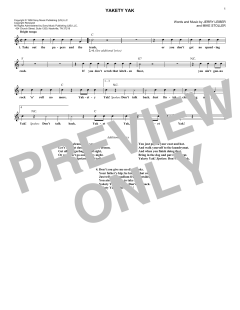 Yakety Yak von Jerry Leiber (Download) 