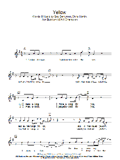 Yellow von Coldplay (Download) 