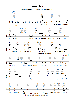 Yesterday von The Beatles (Download) 