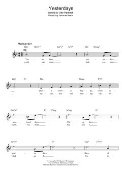Yesterdays (Download) 