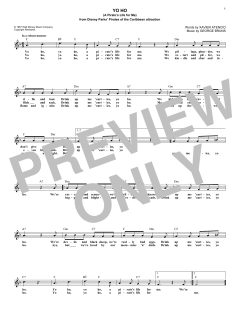 Yo Ho von George Bruns (Download) 