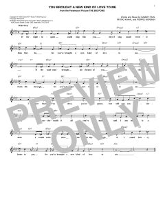 You Brought A New Kind Of Love To Me von Scott Hamilton (Download) 