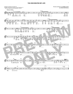 You Decorated My Life von Kenny Rogers (Download) 