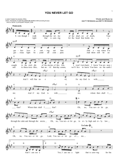 You Never Let Go von Matt Redman (Download) 