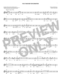 You Take Me For Granted von Merle Haggard (Download) 