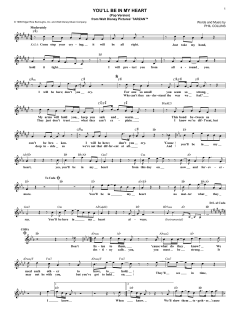 You'll Be In My Heart von Phil Collins (Download) 