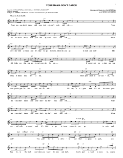 Your Mama Don't Dance von Poison (Download) 