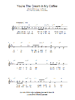 You're The Cream In My Coffee von Nat King Cole (Download) 