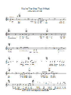 You're The One That I Want von John Farrar (Download) 