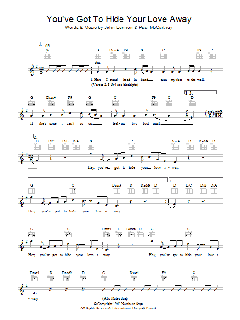 You've Got To Hide Your Love Away von The Beatles (Download) 