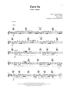 Zara Sa von Pritam and KK (Download) 