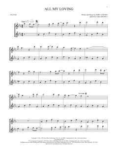 All My Loving von The Beatles (Download) 