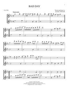 Bad Day von Daniel Powter (Download) 