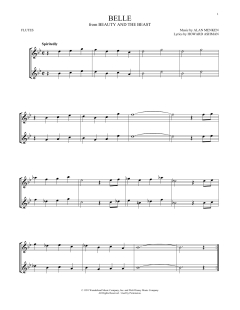 Belle von Alan Menken (Download) 