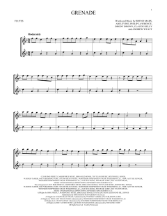 Grenade von Bruno Mars (Download) 