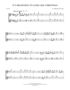 It's Beginning To Look Like Christmas von Meredith Willson (Download) 