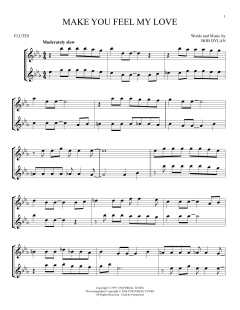 Make You Feel My Love von Bob Dylan (Download) 