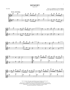 Memory von Andrew Lloyd Webber (Download) 