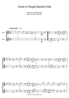 Once In Royal David's City von Traditional (Download) 