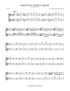 Sheep May Safely Graze (Download) 