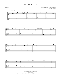 Silver Bells von Ray Evans (Download) 