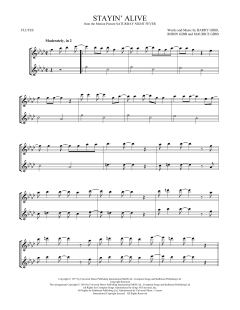 Stayin' Alive von Barry Gibb (Download) 