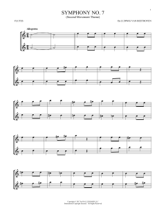 Symphony No. 7 In A Major, Second Movement (Download) 