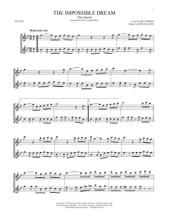 The Impossible Dream von Mitch Leigh (Download) 