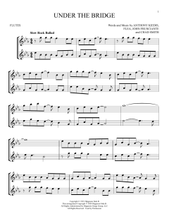 Under The Bridge von Red Hot Chili Peppers (Download) 